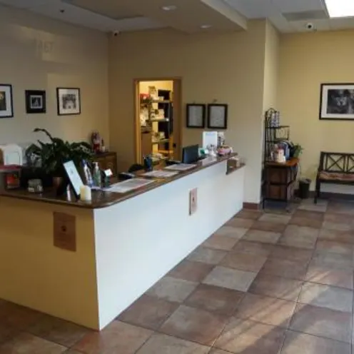 Arroyo Veterinary Center Reception and Waiting Area